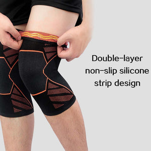 1 PC Elastic Knee Pads Sports Gym Fitness Gear Nylon  Kneepad Brace Running Basketball Protector Volleyball Support