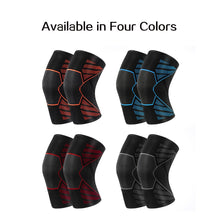 Load image into Gallery viewer, 1 PC Elastic Knee Pads Sports Gym Fitness Gear Nylon  Kneepad Brace Running Basketball Protector Volleyball Support