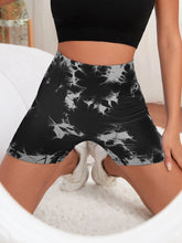 Load image into Gallery viewer, Seamless Tie Dye Style High Waist Shorts