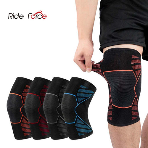 1 PC Elastic Knee Pads Sports Gym Fitness Gear Nylon  Kneepad Brace Running Basketball Protector Volleyball Support