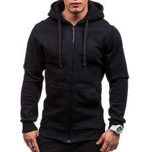 Load image into Gallery viewer, Slim Thermal Lined Hooded Sweatshirt