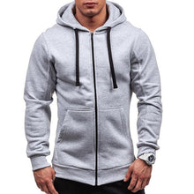 Load image into Gallery viewer, Slim Thermal Lined Hooded Sweatshirt