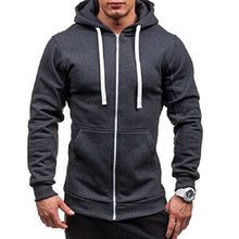 Load image into Gallery viewer, Slim Thermal Lined Hooded Sweatshirt