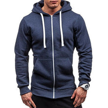 Load image into Gallery viewer, Slim Thermal Lined Hooded Sweatshirt