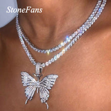 Load image into Gallery viewer, Big Butterfly Necklace