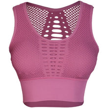 Load image into Gallery viewer, Shockproof Mesh Sports Bra