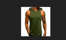 Load image into Gallery viewer, Influence Men&#39;s Cotton Sleeveless Hoodie