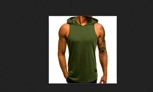 Influence Men's Cotton Sleeveless Hoodie