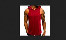 Load image into Gallery viewer, Influence Men&#39;s Cotton Sleeveless Hoodie