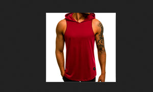 Influence Men's Cotton Sleeveless Hoodie